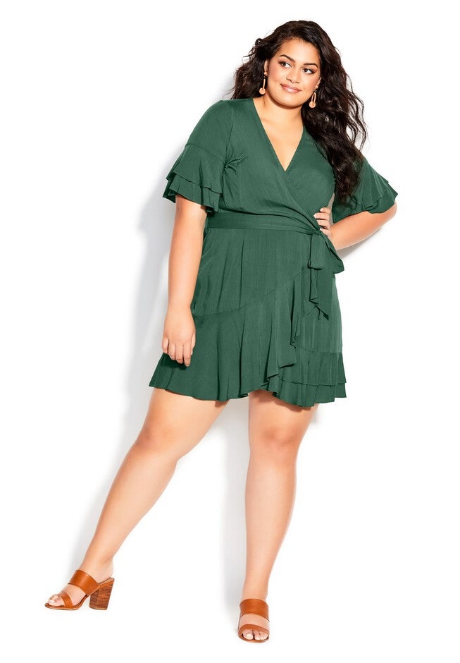 Fiesta Fun Dress - jungle, GREEN, hi-res image number 0