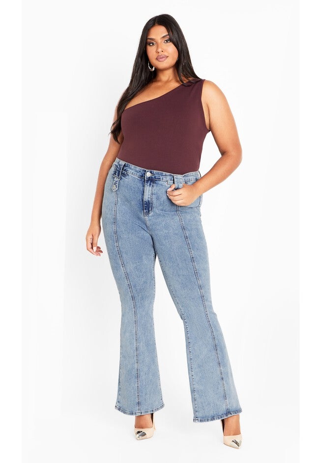 Asha Mia Jean - light denim, LIGHT, on-hover image number 1