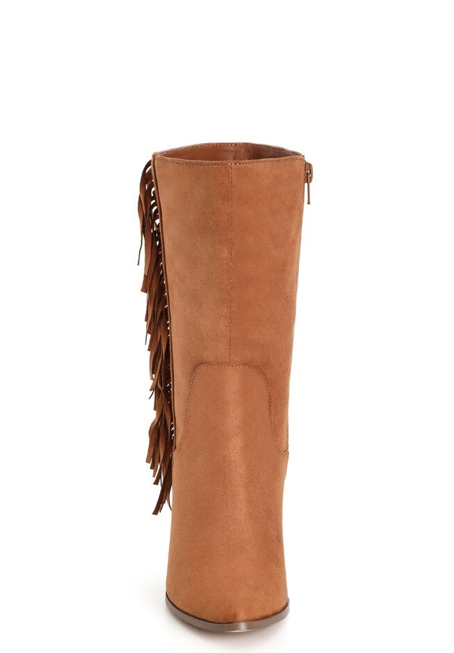 WIDE FIT Tassel Mid Boot - tan, BROWN, alternate image number null