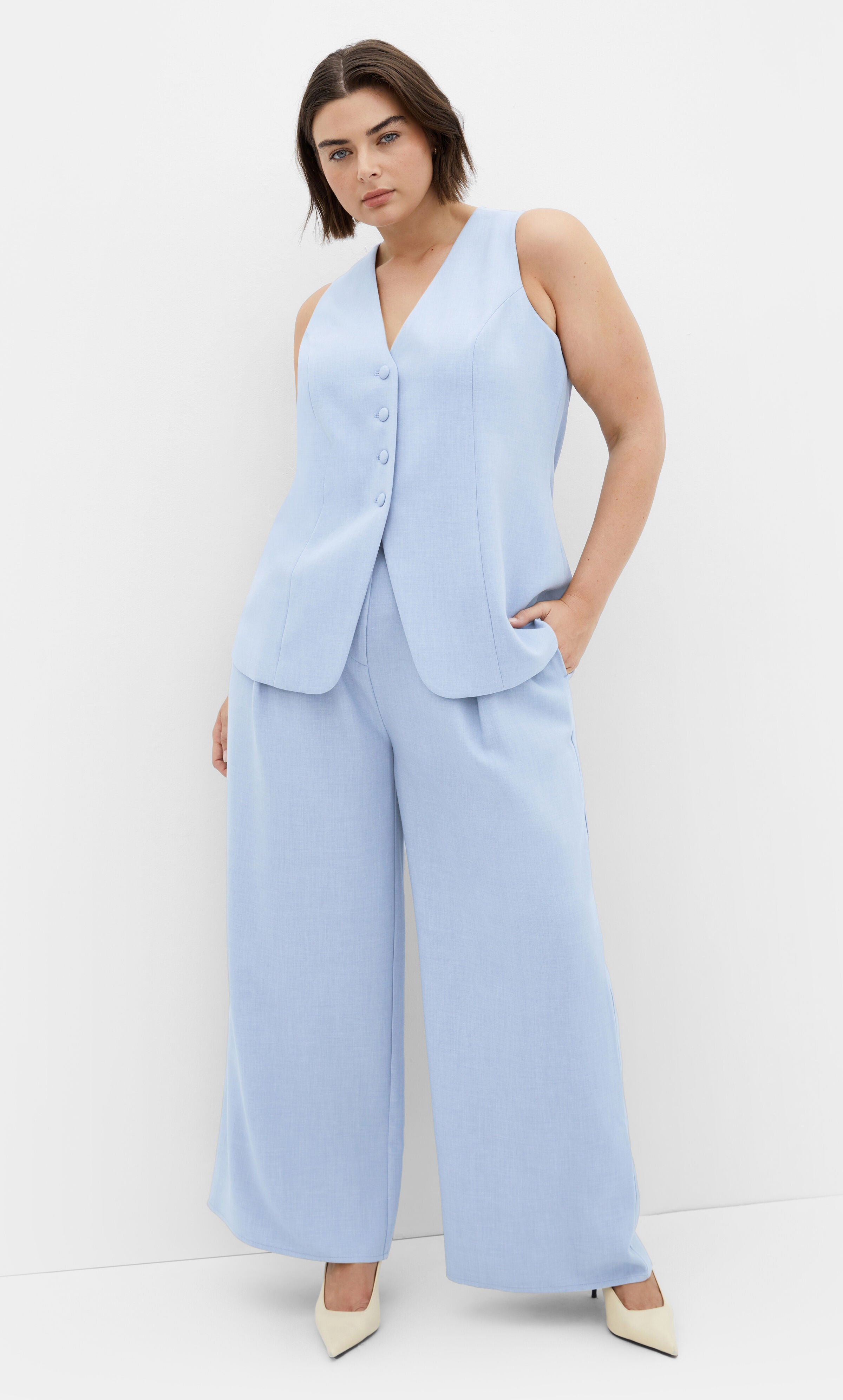 Tori Pant - bluebell, BLUE, alternate image number 1