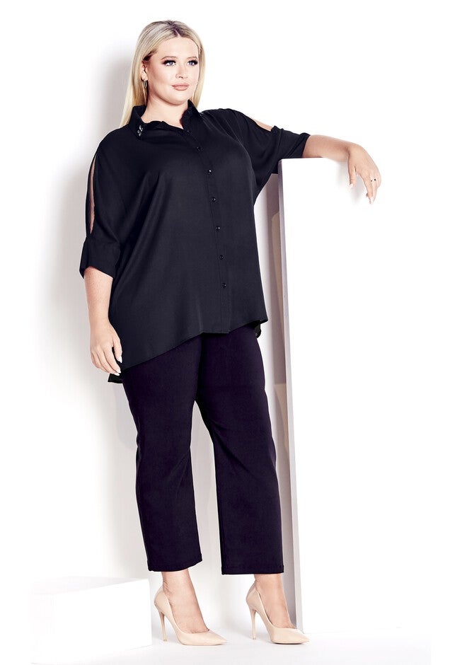 Presley Shirt, BLACK, alternate image number null