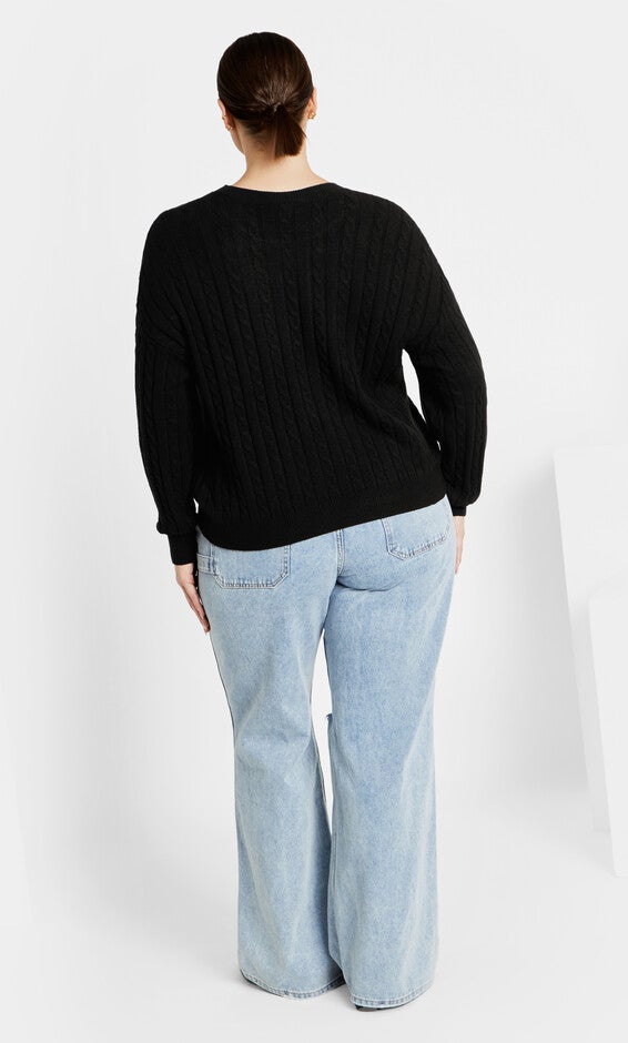 Kenia Sweater - black, BLACK, alternate image number 2