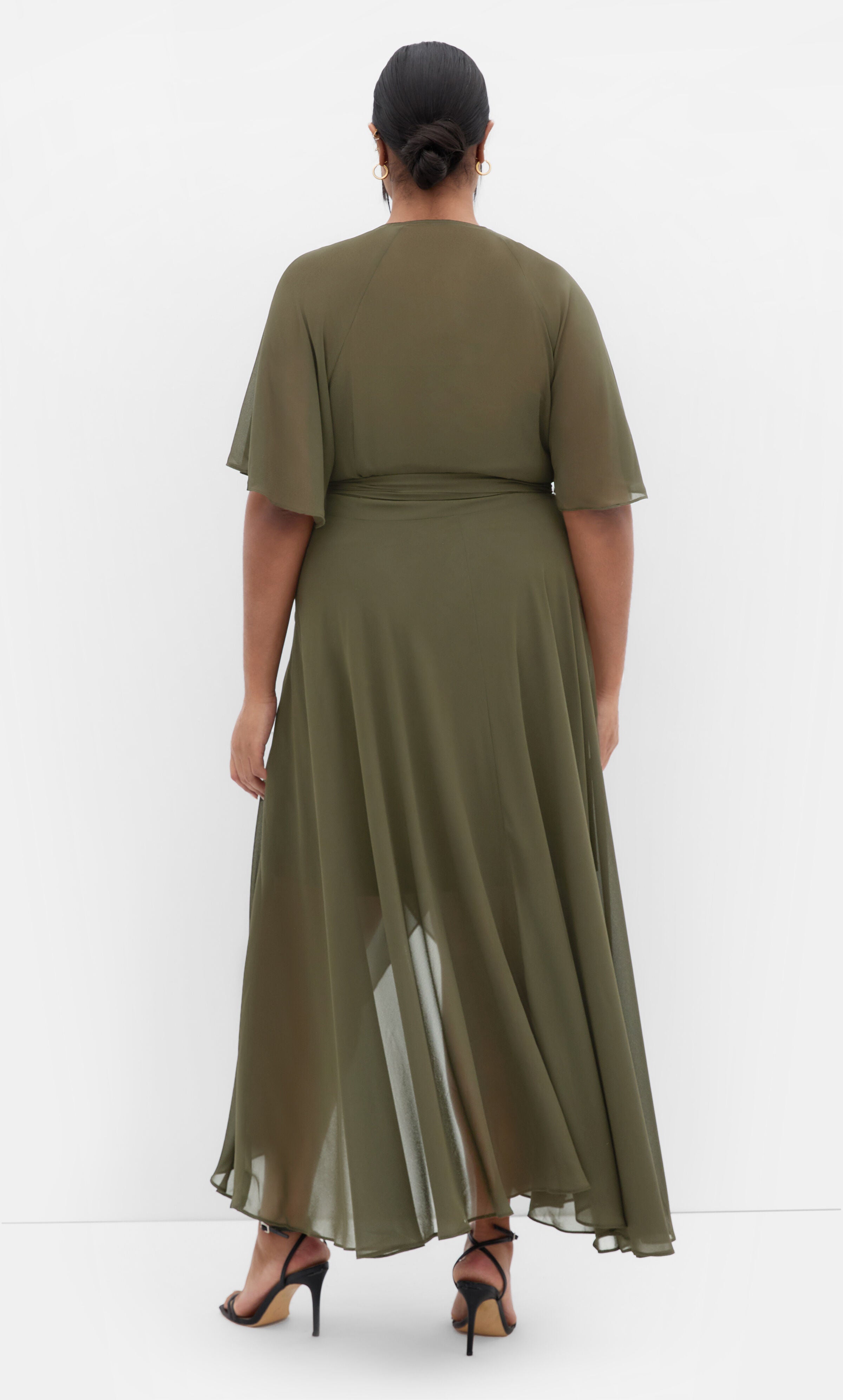 Lovers Lane Dress - forest green, GREEN, alternate image number 2