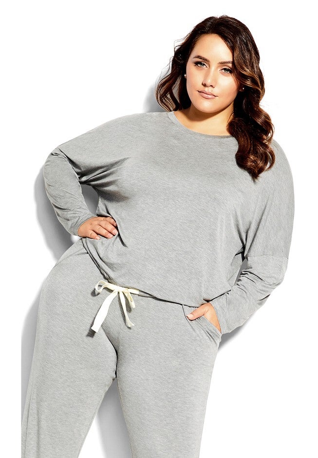 Molly Sleep Top - gray, GREY, on-hover image number 1