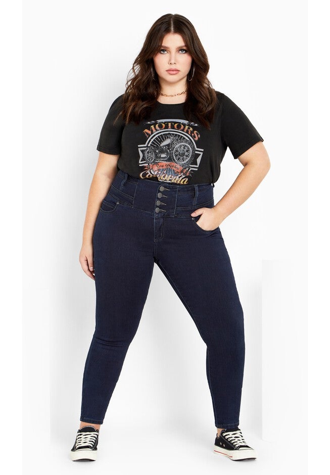 Harley Zoey Jean - indigo, BLUE, alternate image number null