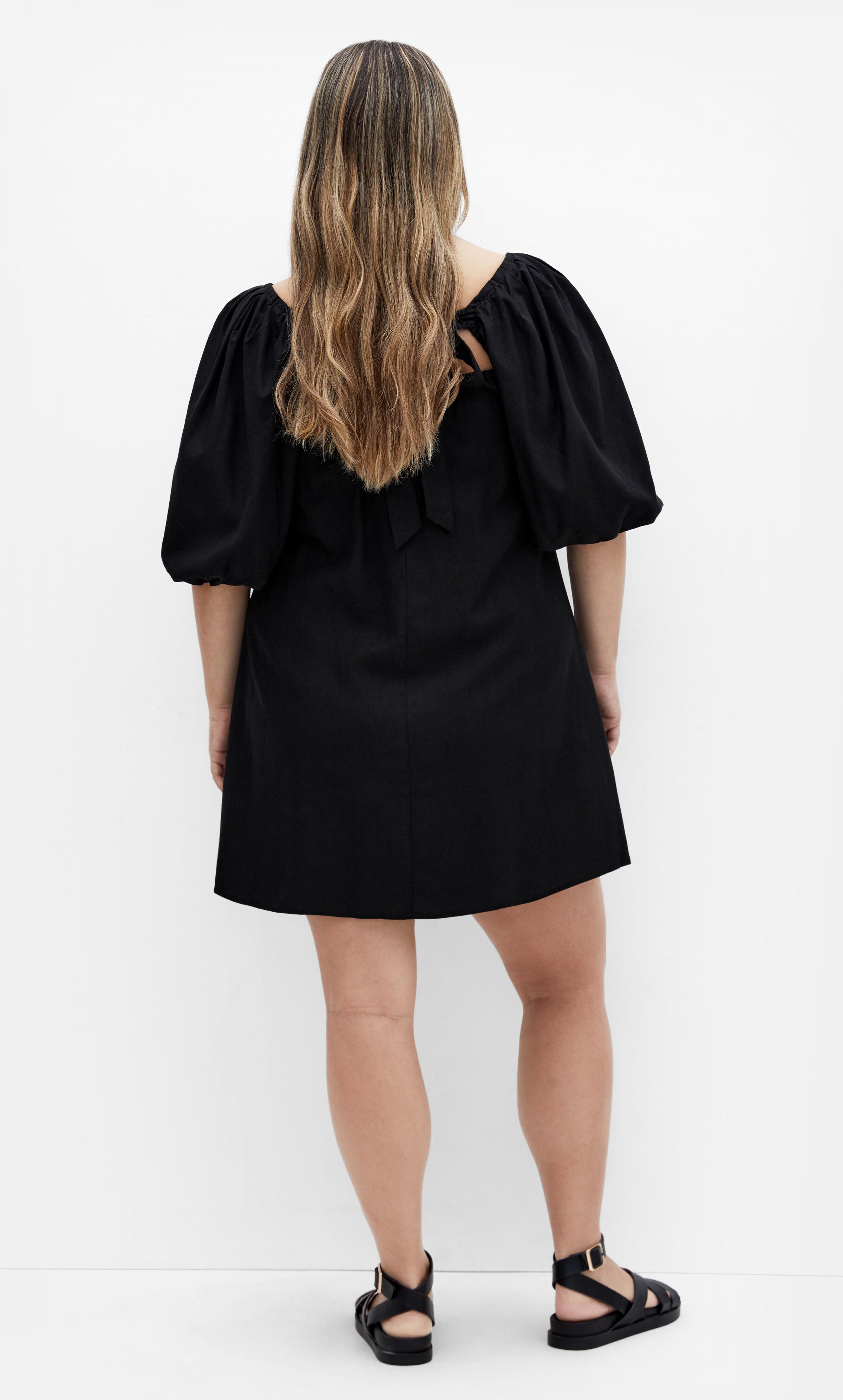 Chrissy Dress - black, BLACK, alternate image number 1