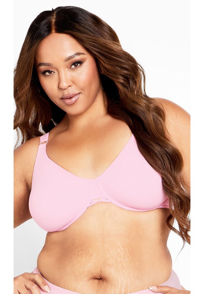 Fashion Smooth Back Bra, SWEET PINK, hi-res image number 0