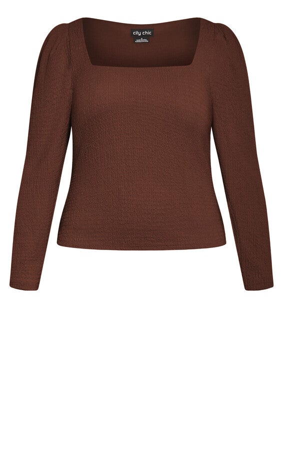 Mysteria Top - chocolate, BROWN, alternate image number null