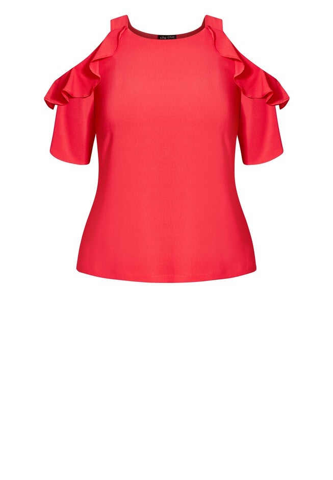 Wild Sleeve Top - raspberry, PINK, alternate image number null