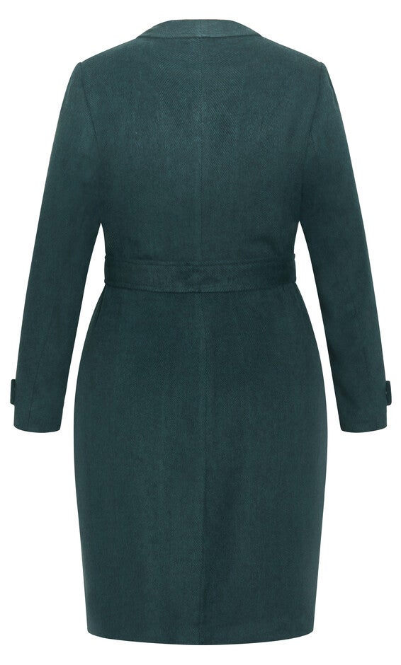 Isabella Coat - emerald, GREEN, alternate image number null