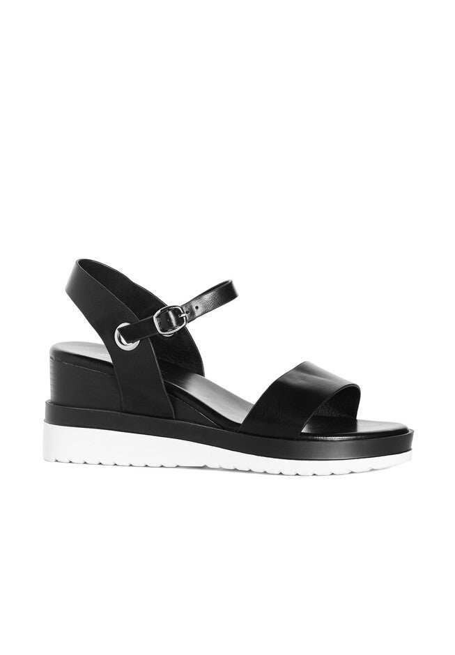 WIDE FIT Wild Side Wedge - black, BLACK, hi-res image number null