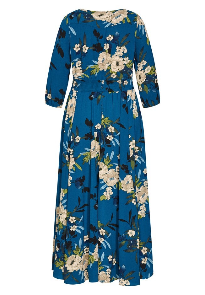 Emmaline Maxi Dress - teal, GREEN, alternate image number null