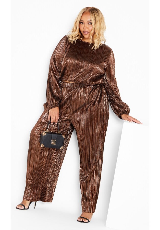 Lexie Top - copper, BROWN, alternate image number null