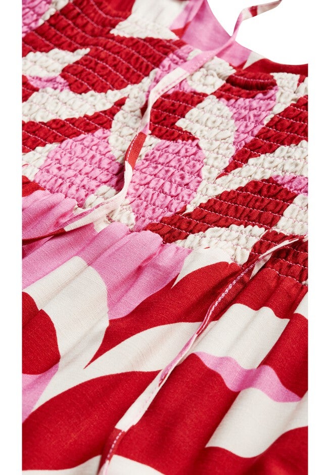 Mila Print Dress - pink, PINK, alternate image number 4