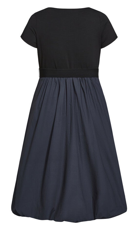 Paris Days Dress - navy, NAVY/BLACK, alternate image number null