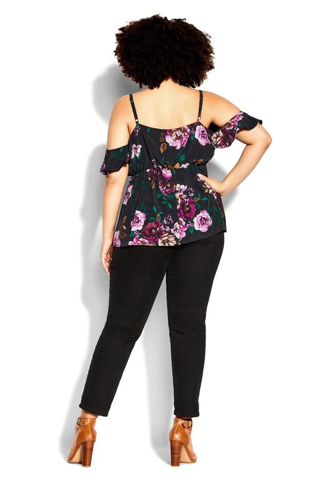 Sophia Top - black, BLACK, alternate image number 2