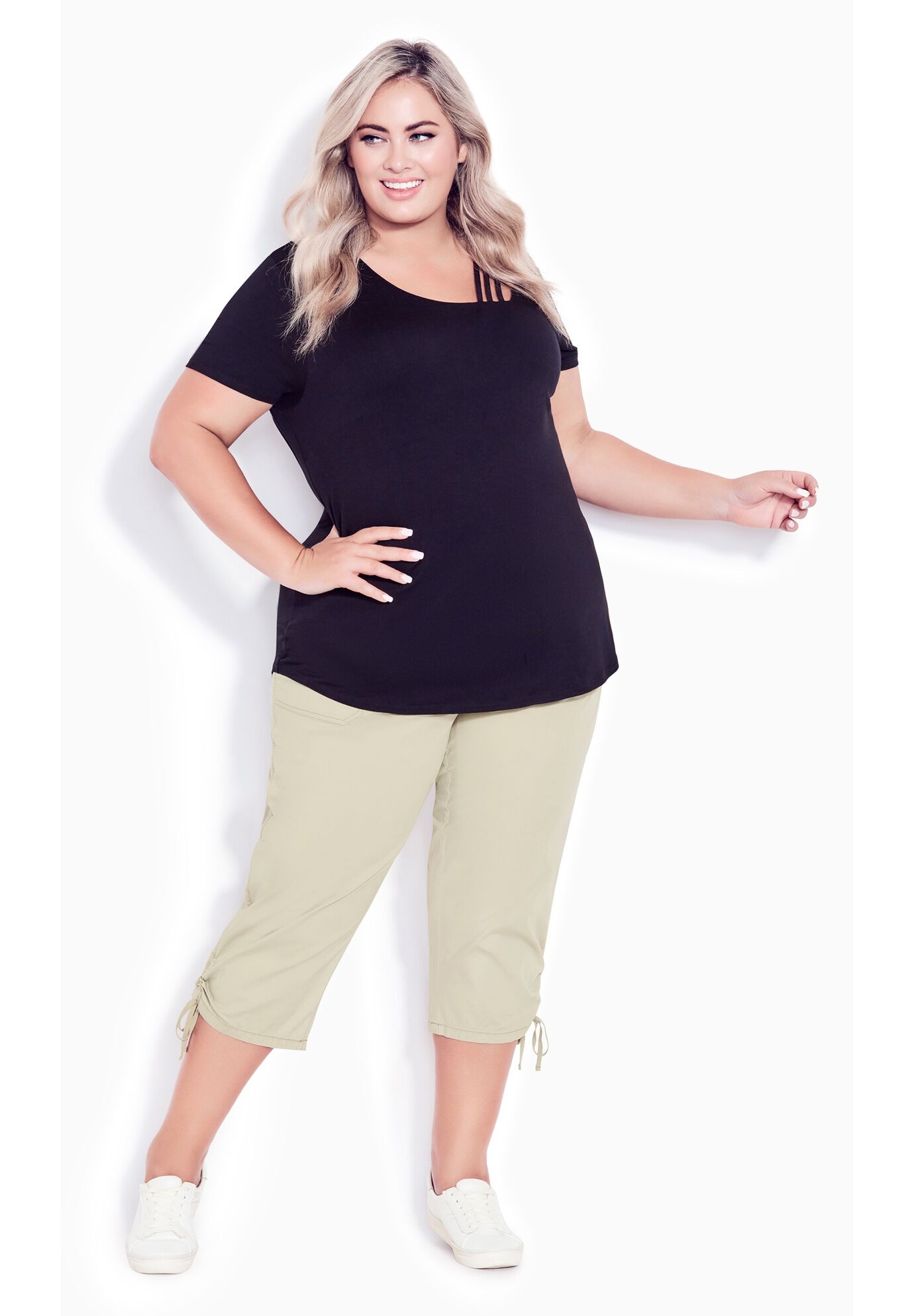 SALSATION　Capri Pants　サイズS Salsation Capri Pants-Yellow（黄）XSサイズ