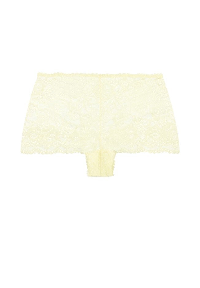 Lace Cheeky Brief, IRIS YELLOW, alternate image number 2