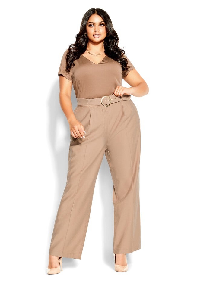 Miss Business Top - caramel, BROWN, hi-res image number 0