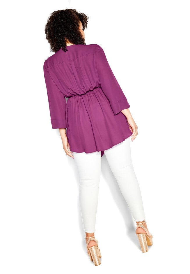 Shibara Vibes Top - magenta, PINK, alternate image number 4
