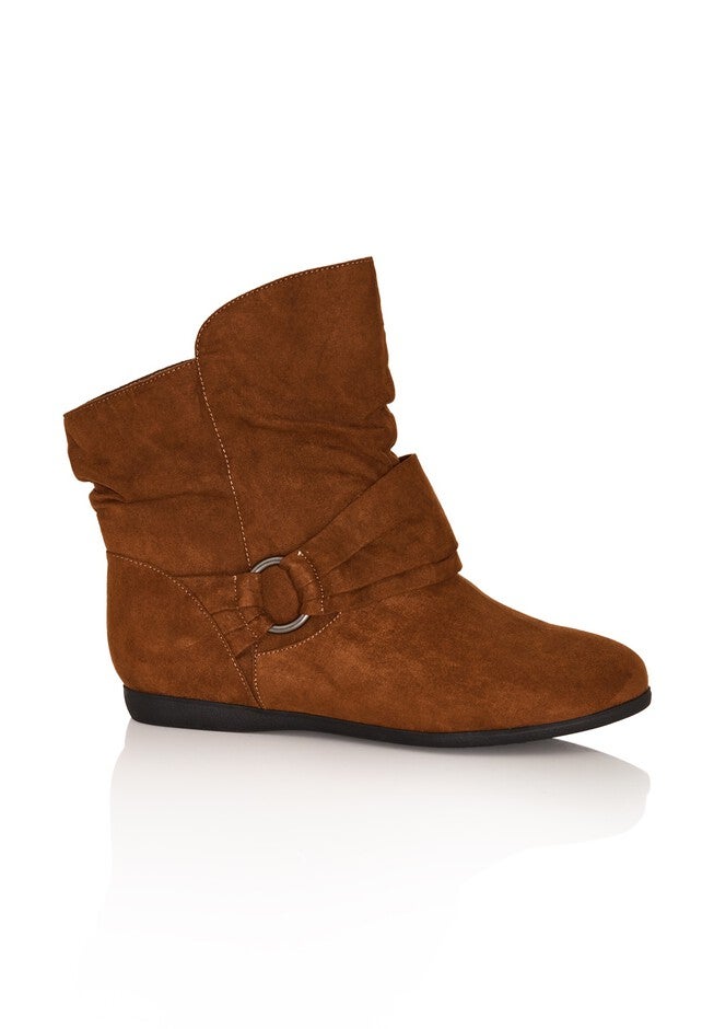 Serena Wide Width Ankle Boot, CHOCOLATE, hi-res image number null