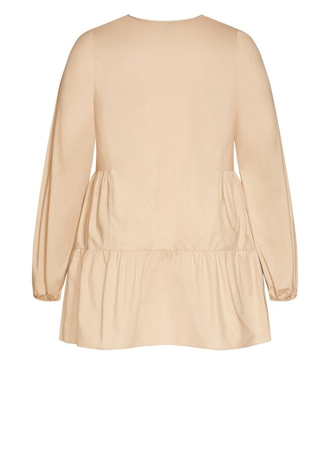 Alexia Dress - stone, BEIGE, alternate image number null