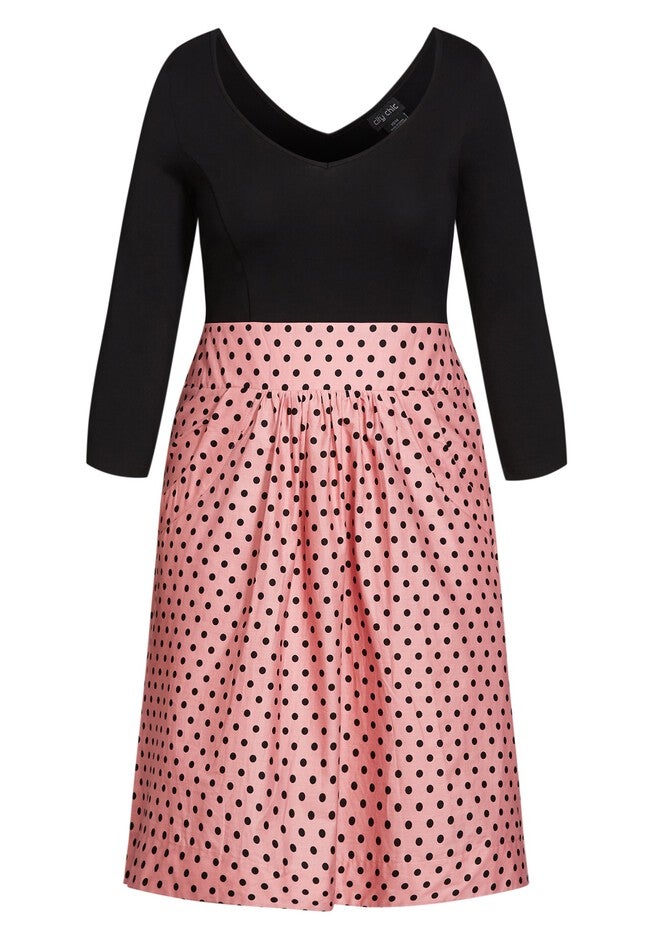 Annabella Dress - pink, PINK, alternate image number null