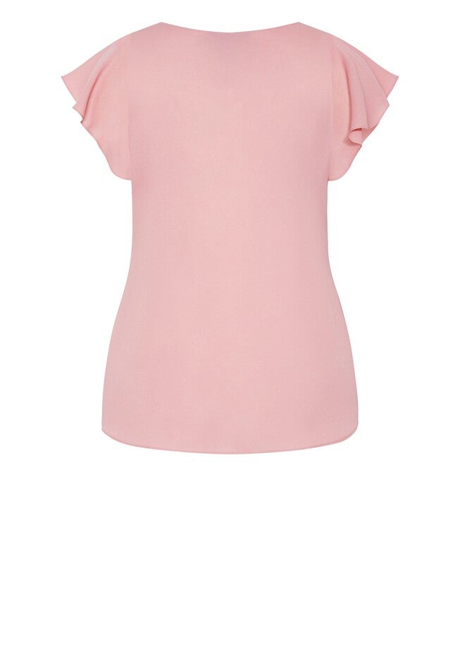 Zip Fling Top - blush, PINK, alternate image number null