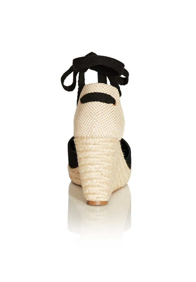 Sage Wedge - black, BLACK, alternate image number 2