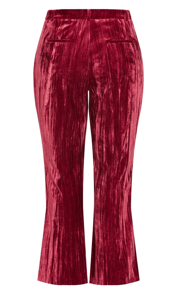 Crushed Pant - cabernet, RED, alternate image number 5