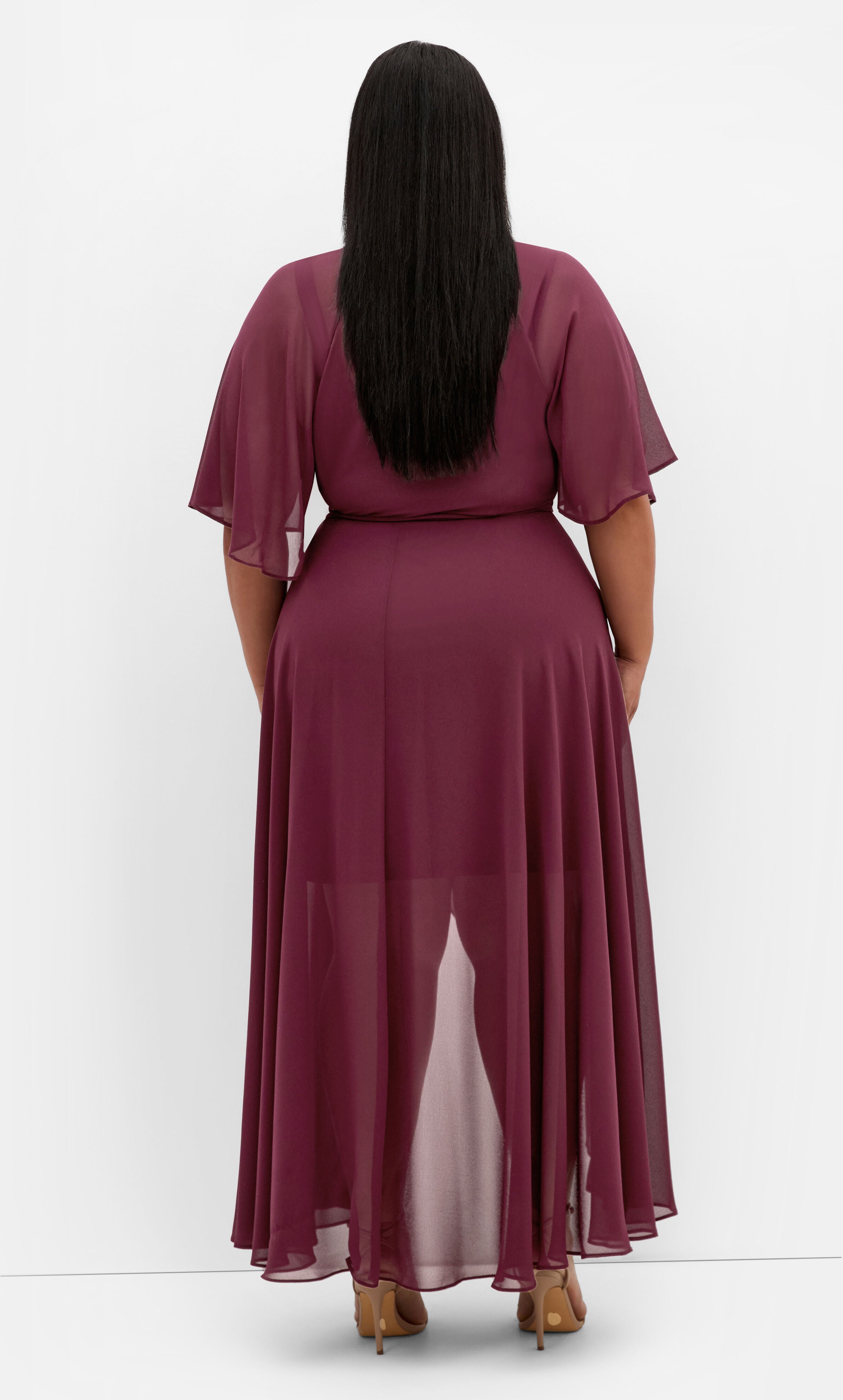 Lovers Lane Dress - burgundy, RED, alternate image number 1