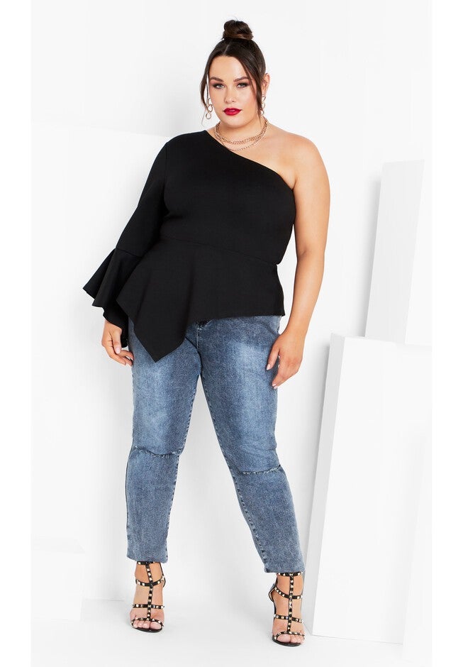Audrey Top - black, BLACK, alternate image number null