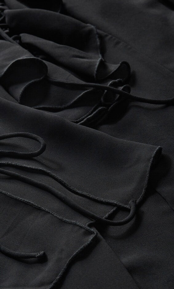 Vamp Maxi Dress - black, BLACK, alternate image number null