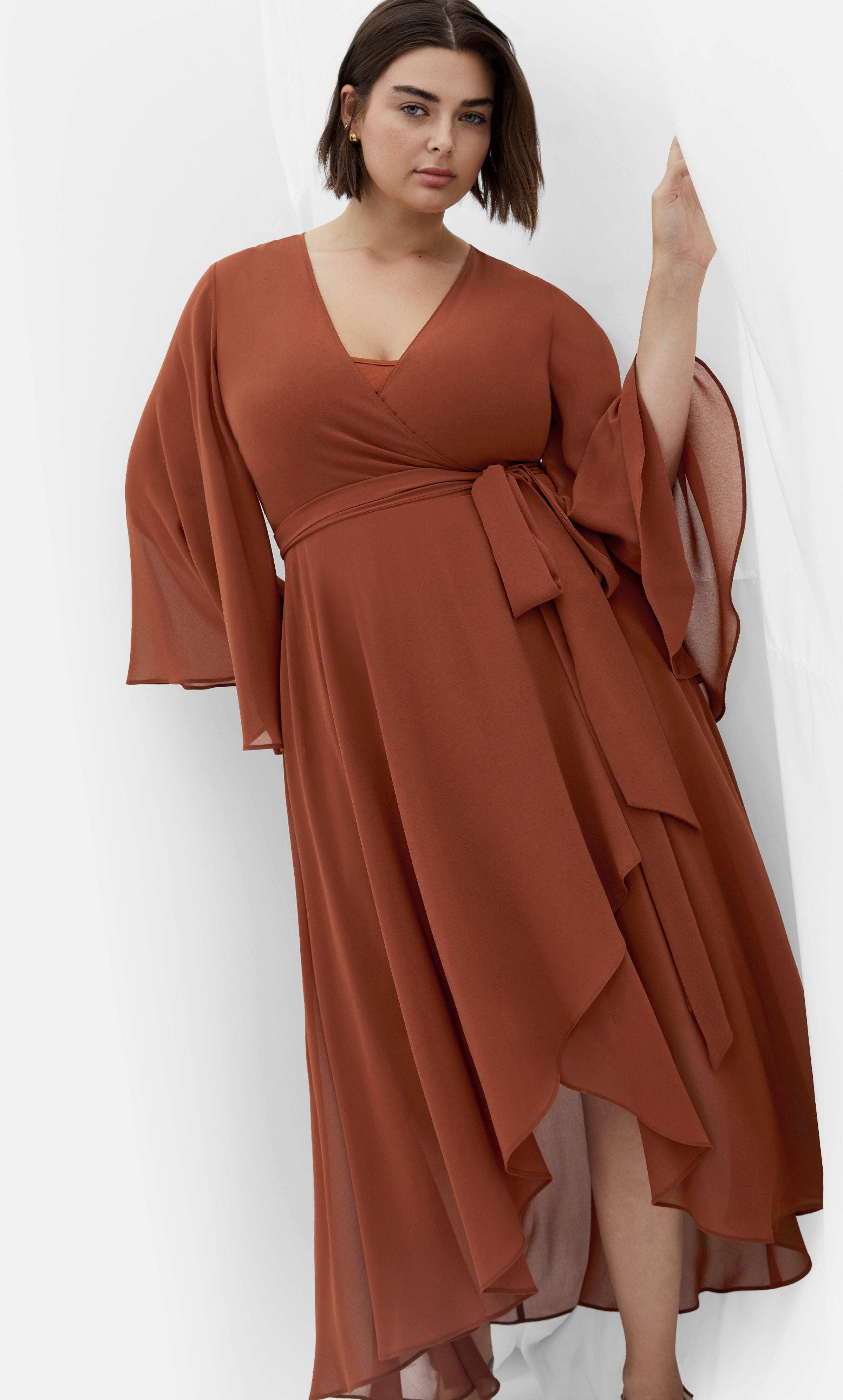 Fleetwood Maxi Dress - ginger, ORANGE, hi-res image number 0