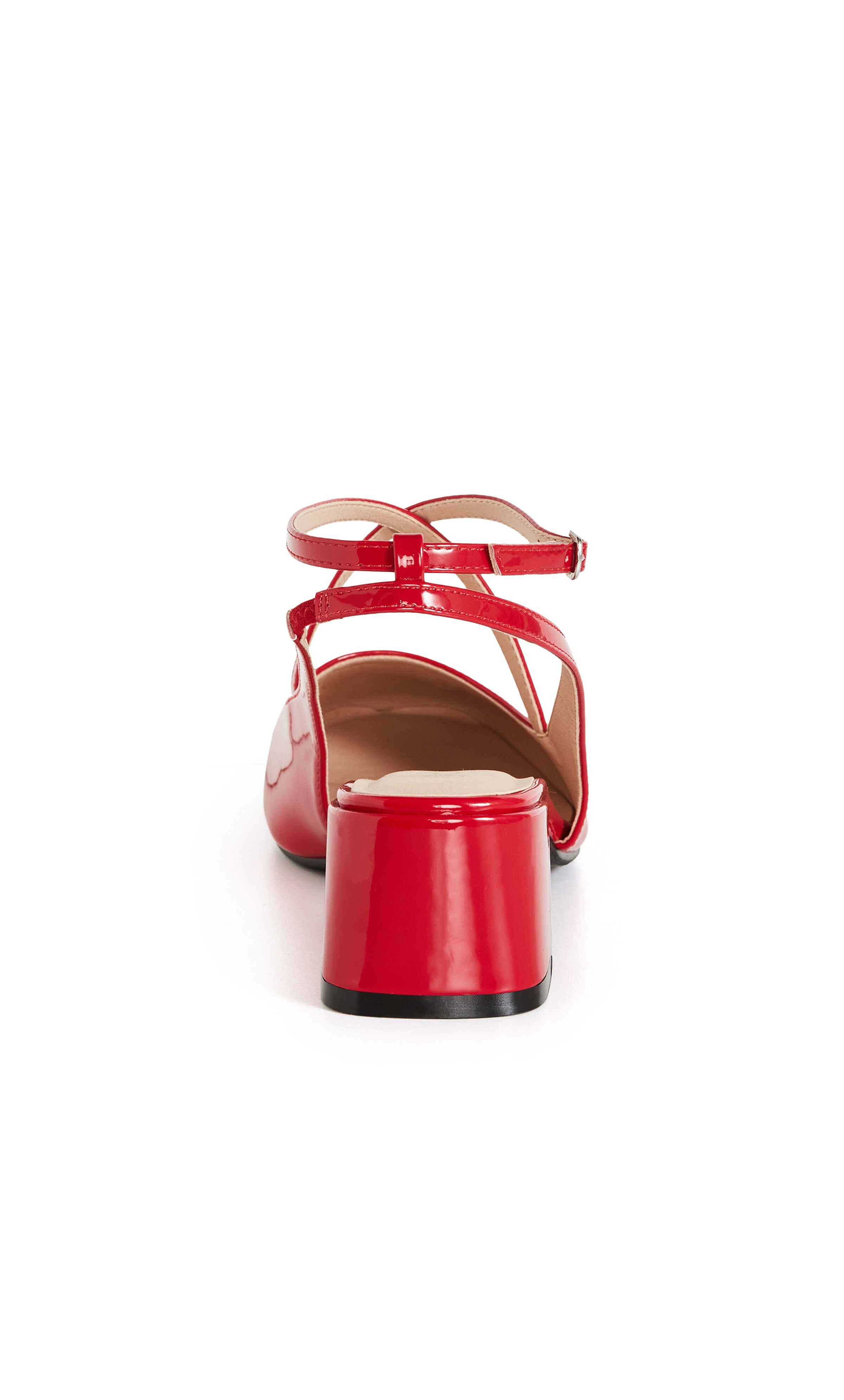 WIDE FIT Luna Heel - cherry red, RED, alternate image number 2