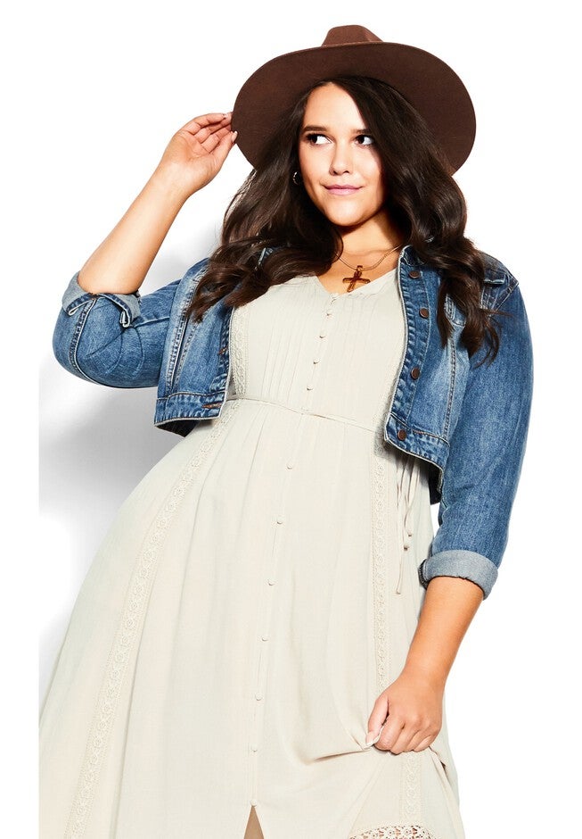 Fallen Angel Maxi Dress - buff, BEIGE, alternate image number 5