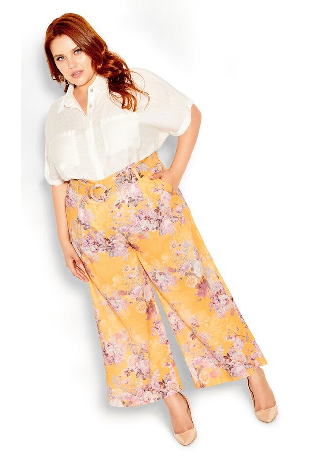 Lisbon Pant - gold, YELLOW, hi-res image number null