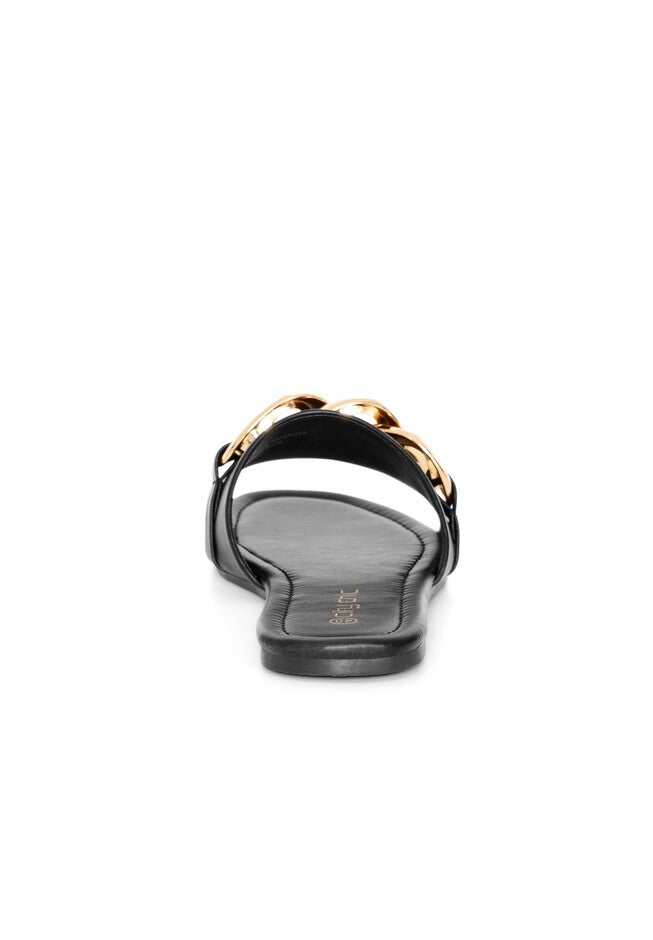 WIDE FIT Faith Slide - black, BLACK, alternate image number 5