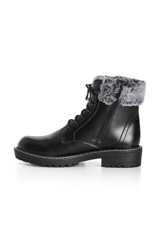 Saige Ankle Boot, BLACK, alternate image number 4