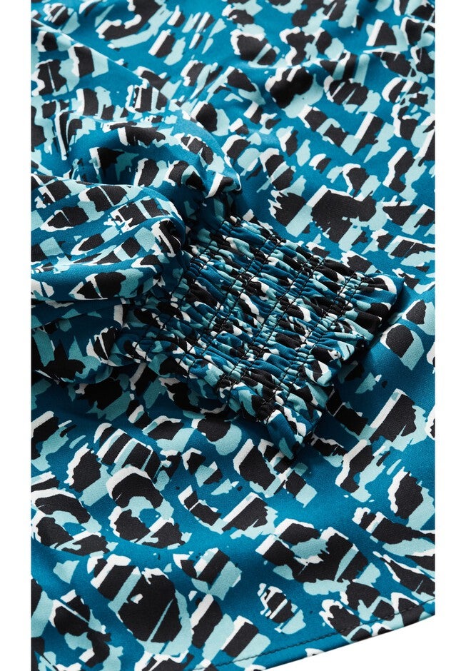 Eva One Shoulder Print Top, NOUVEAU, alternate image number 2