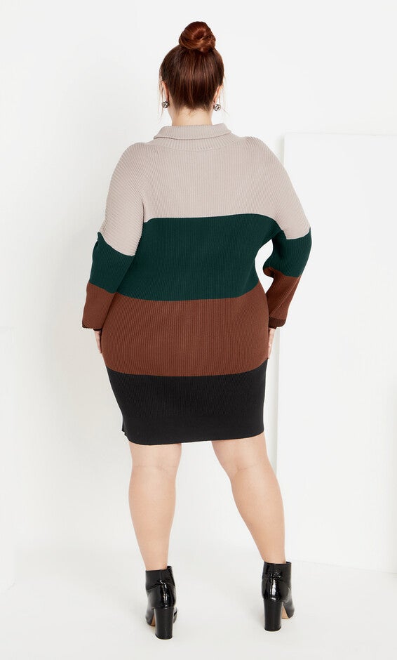 Harper Sweater Dress- jade, JADE, alternate image number null