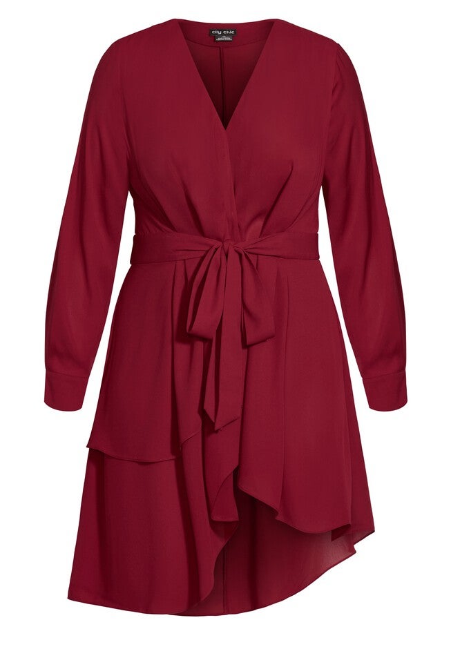 Shibara Top - ruby, RED, alternate image number null