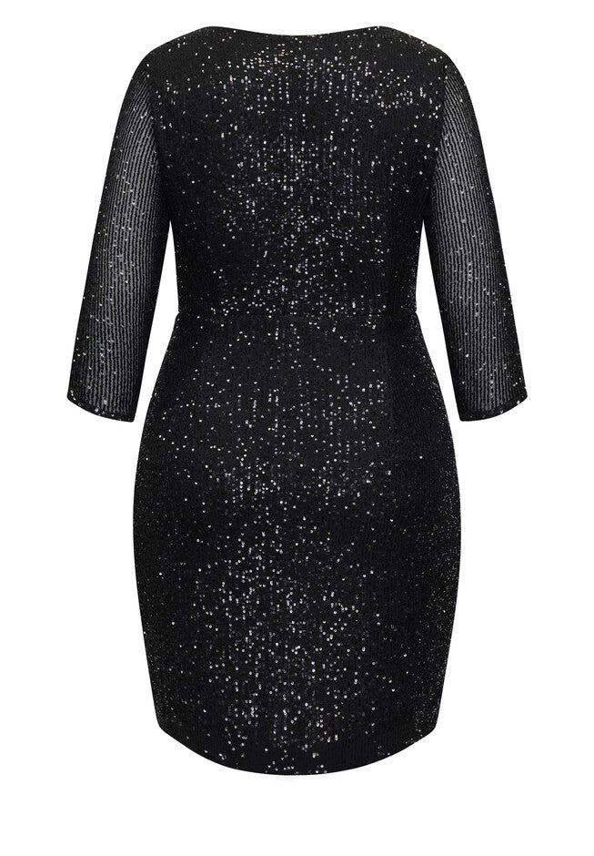 Razzle Dress - black, BLACK, alternate image number 4