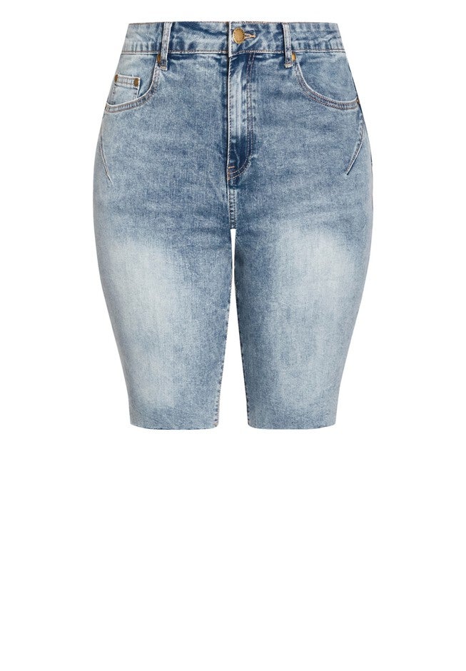 Stacey Short - denim, BLUE, alternate image number null