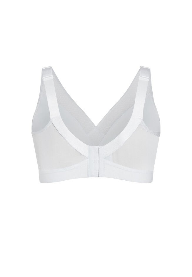 Cooling Wire Free Bra, WHITE, alternate image number 3