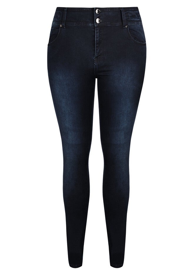 Harley Regular Skinny Jean - denim, BLUE, alternate image number 2