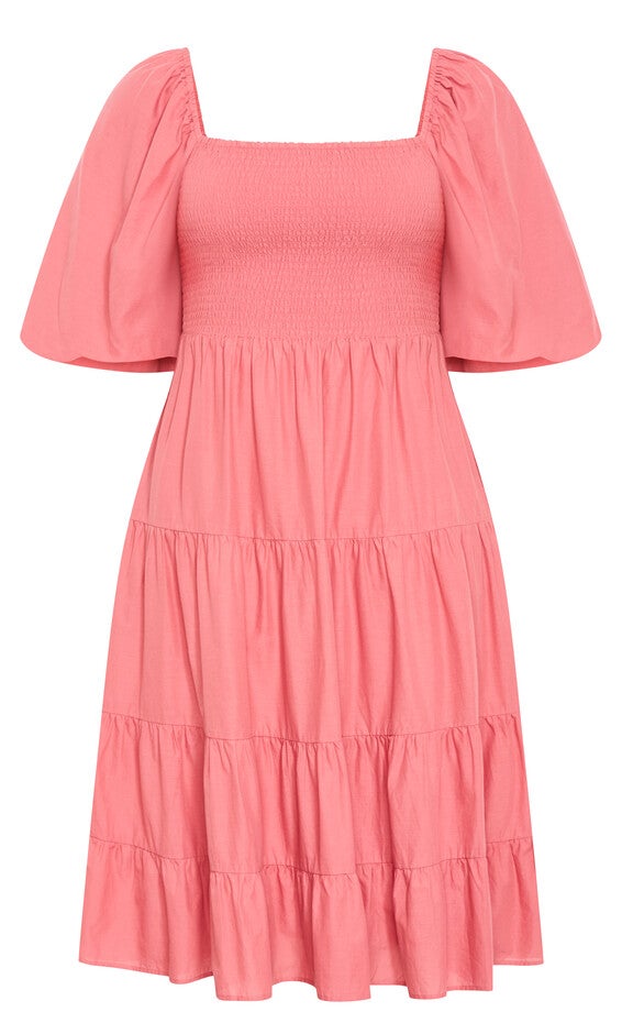Ariella Dress - cinnamon, ORANGE, alternate image number null