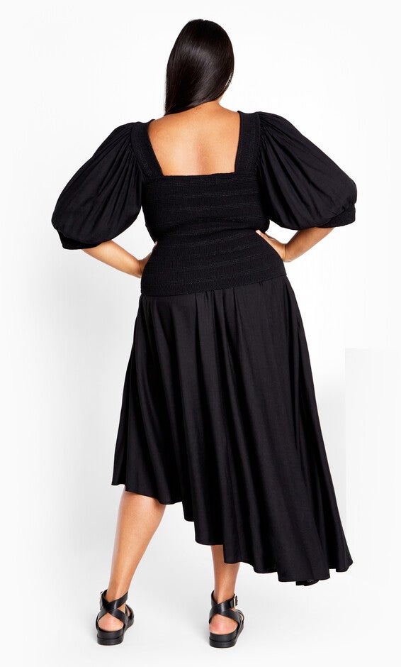 Flora Plain Top - black, BLACK, alternate image number null