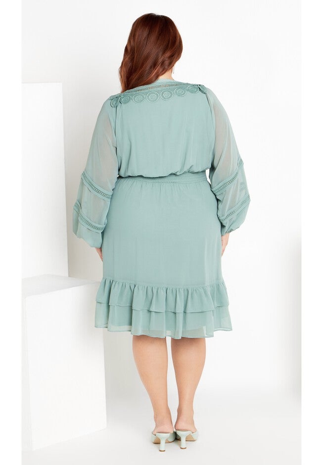 Sweetheart Dress - seafoam, GREEN, on-hover image number 1