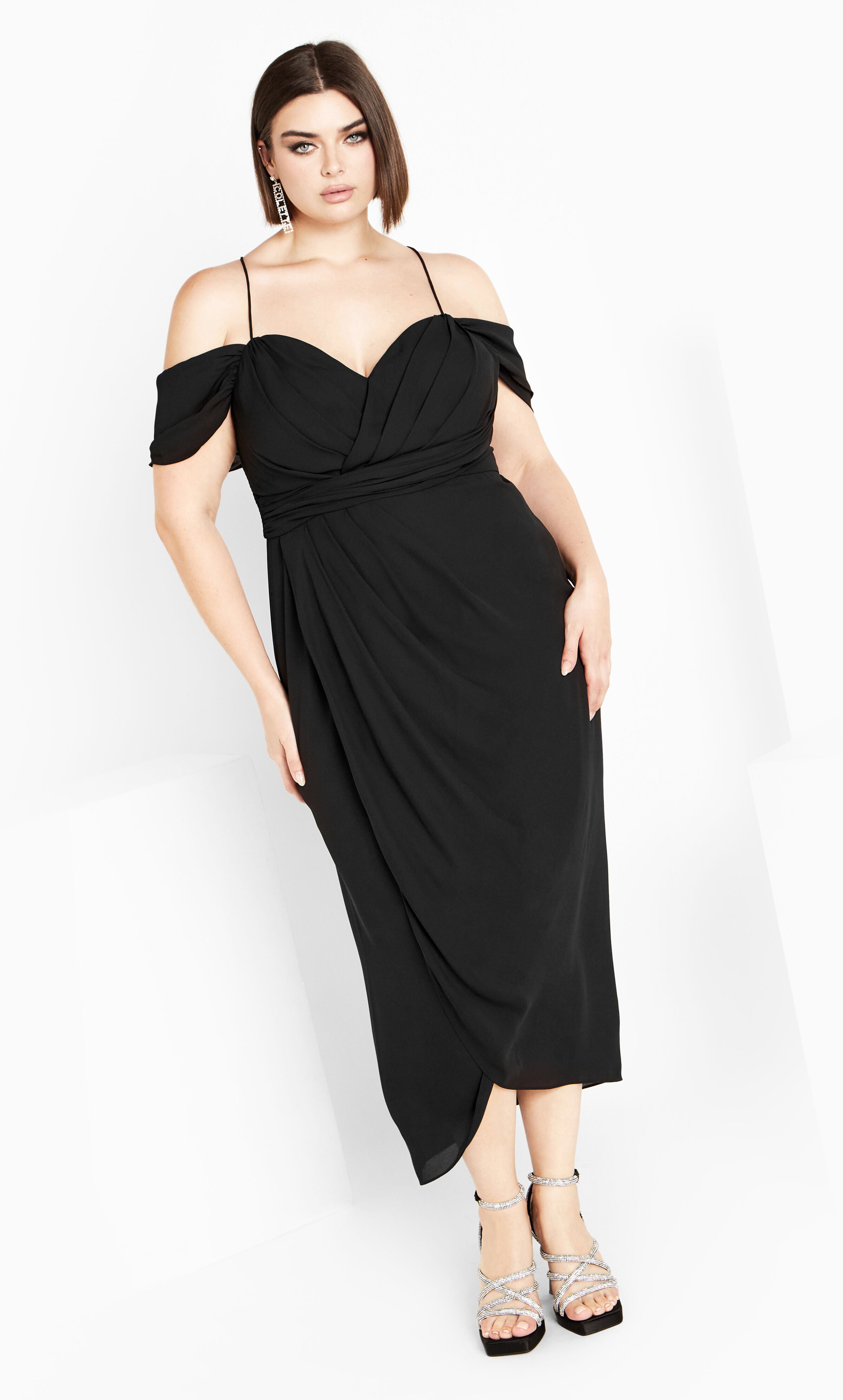 Entwine Maxi Dress - black, BLACK, alternate image number 2